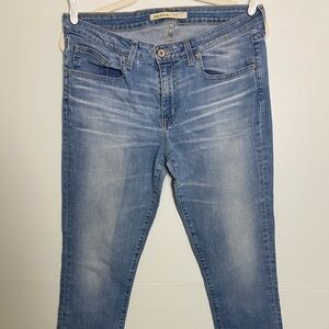 Big Star Skinny Jeans Size 29 Medium Wash Stretch Denim